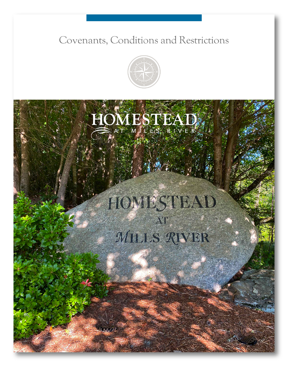 Covenants, Conditions and Restrictions